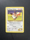 Pokemon Card Gym Challenge Lt. Surge's Eevee 51/132 WOTC