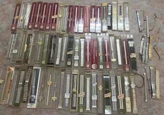Huge Lot New Old 79 Vintage Speidel Ladies Metal Watch Bands Some Gold Fill