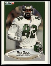 1990 Fleer #88 Mike Quick