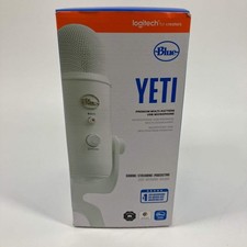 New Blue Yeti Microphone White A00132