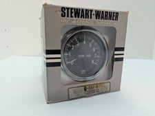 Vintage Stewart Warner 997-r Tachometer 0-8k Rpm 3-38 Nos New
