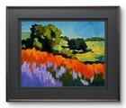 Original Impressionist 11x14 Landscape Acrylic Canvas Signed Wall Art R Stevens
