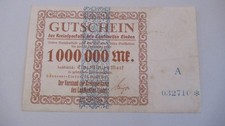 Niemcy Notgeld, Hannover-Linden 1 mo. marka, 10.09.1923 ss.