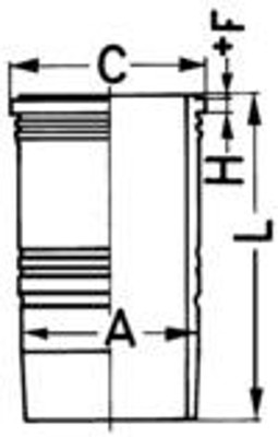 KOLBENSCHMIDT Zylinderlaufbuchse 89054110