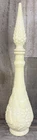 Vintage MCM Empoli? Fruit Milk Glass Genie Decanter w/ Top Stopper
