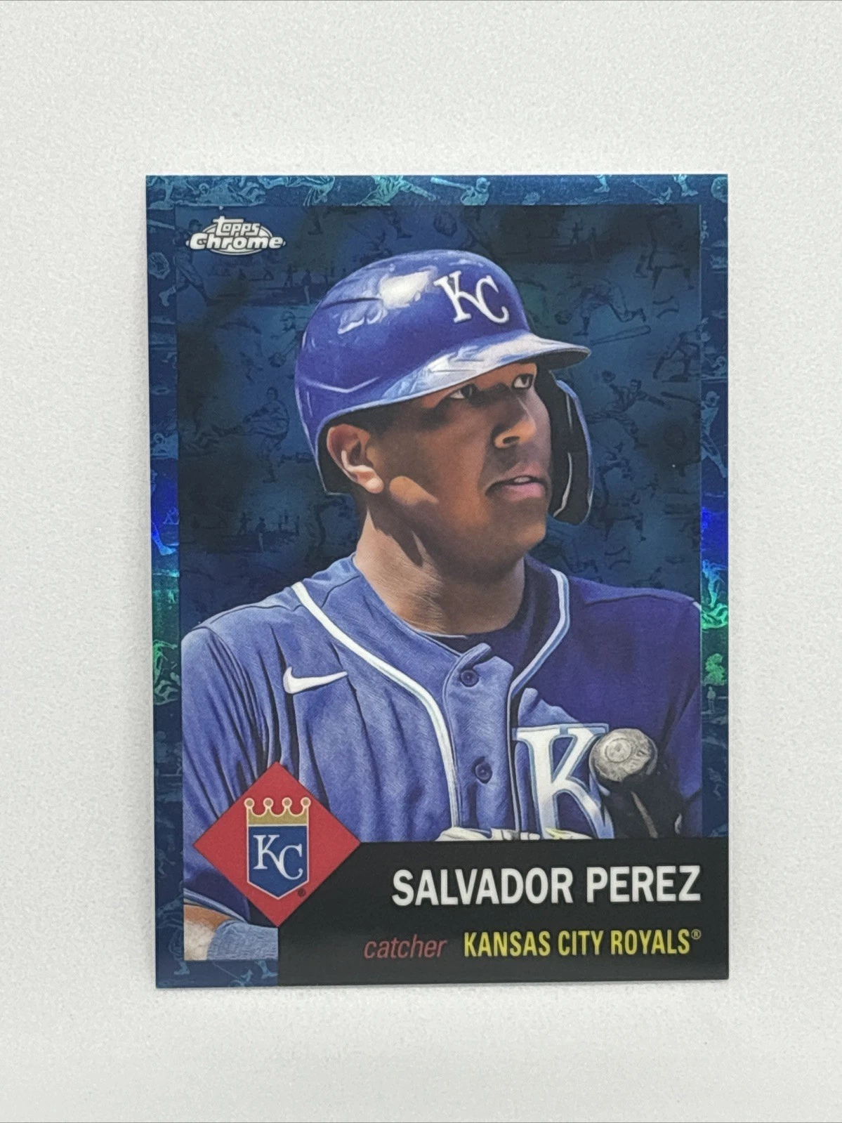 Salvador Perez trading card