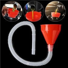 Universal Car Refueling Funnel with Detachable Hose Engine Oil Fuel Filler