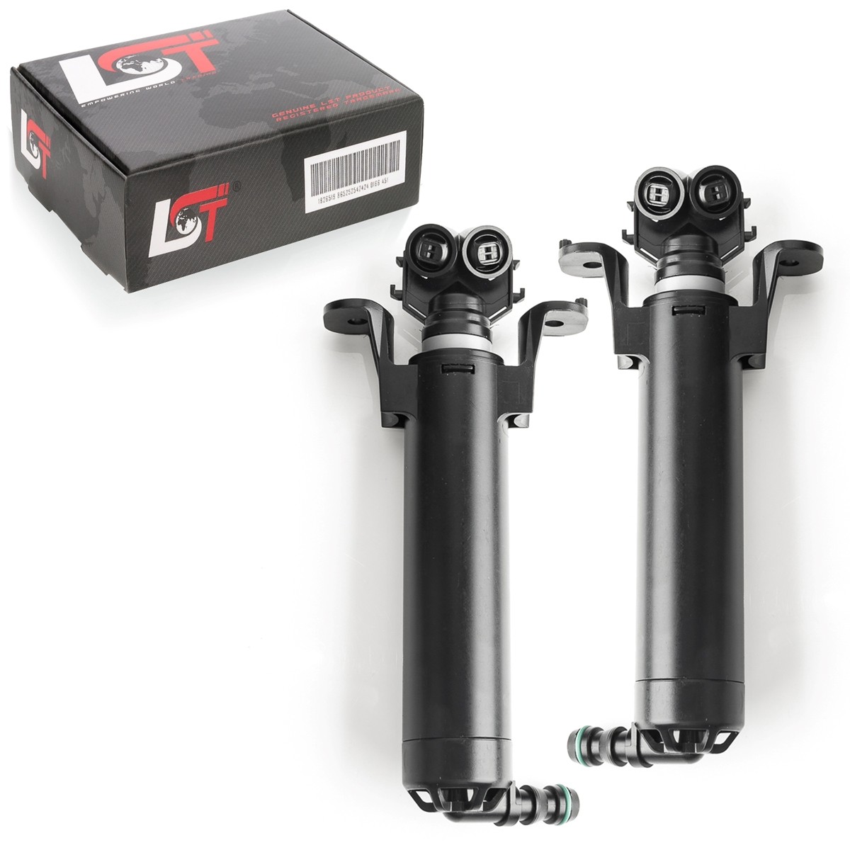 2x Headlight Cleaning Telescopic Nozzle Left Right for Audi A3 Cabrio 8V 13-16