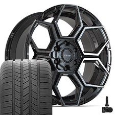 4ps26 20x9 Black Rims Goodyear Tires Tpms Set Fits Silverado Sierra 4ps26 20x9 Black Rims Goodyear Tires Tpms Set Fits Silverado Sierra