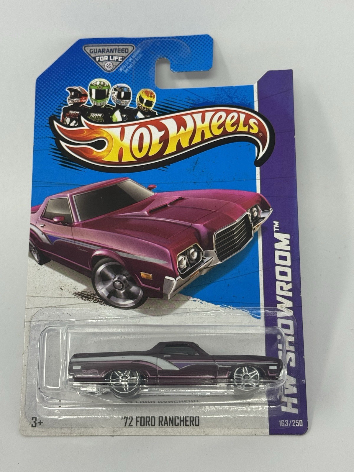Hot Wheels Showroom Purple ‘72 Ford Ranchero #163 A2