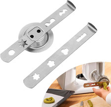 Spritzgebäckvorsatz Fleischwolf 8 Formen Edelstahl Gebäckpresse Zubehör