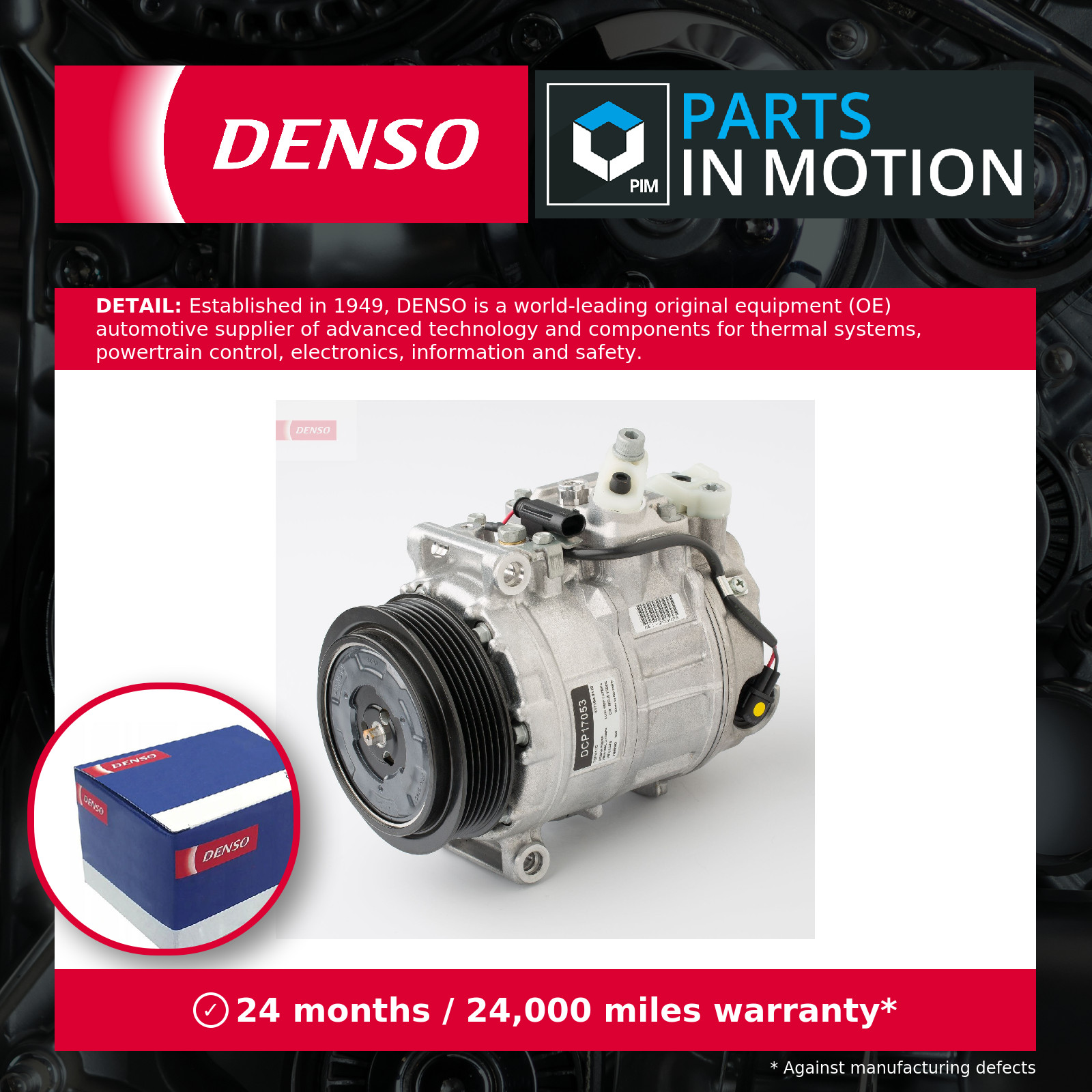 COMPRESSOR AIR CONDITIONING DCP17053 FOR MERCEDES-BENZ C-CLASS/T-Model/Sport - Image 7