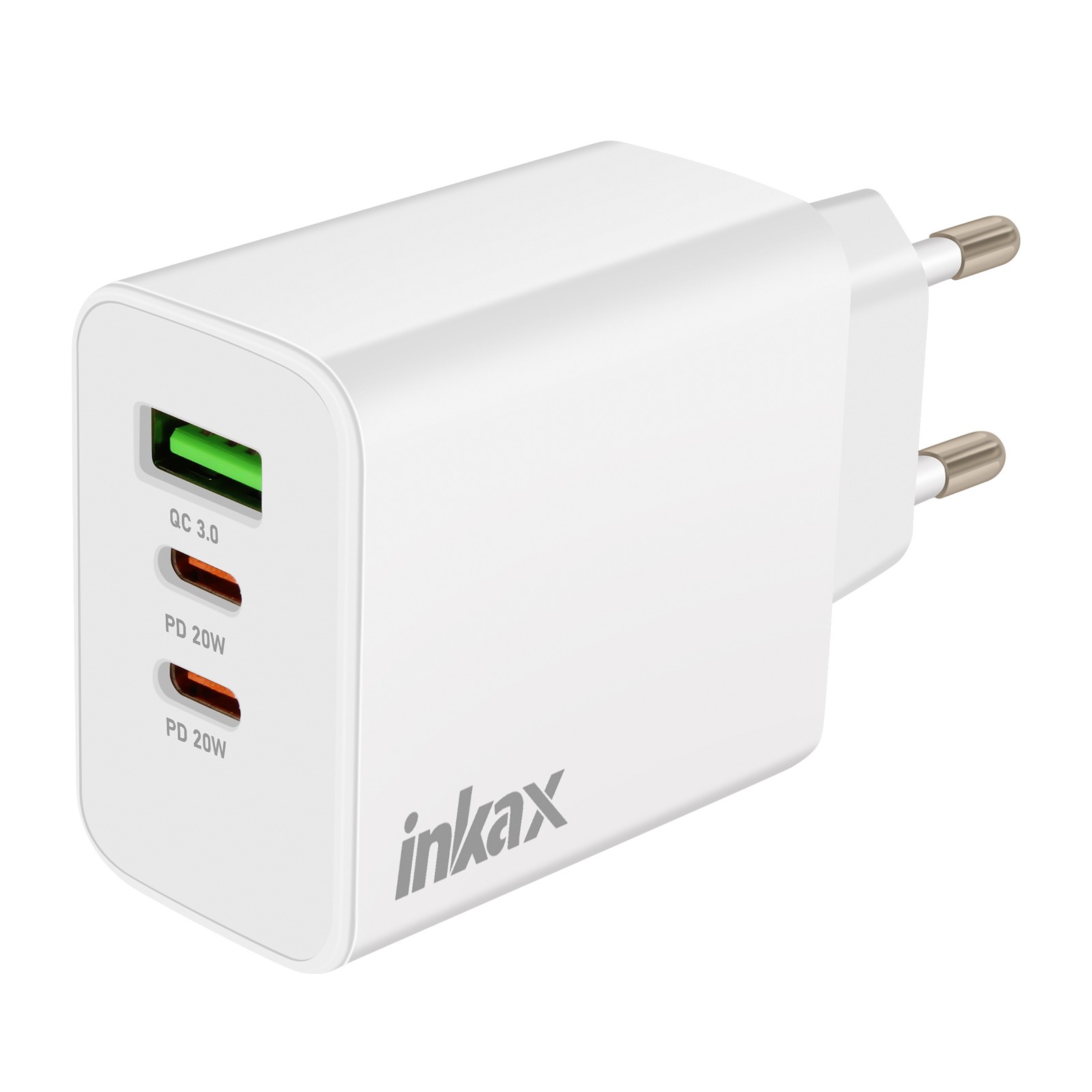 Chargeur rapide USB C pour éliminer l'attente et charger deux mobiles