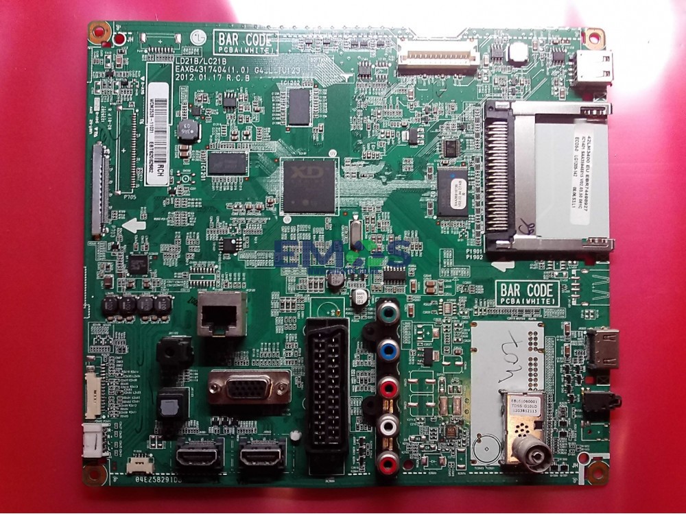EBT62082682 MAIN PCB FOR LG GENUINE 42LM3400-ZA