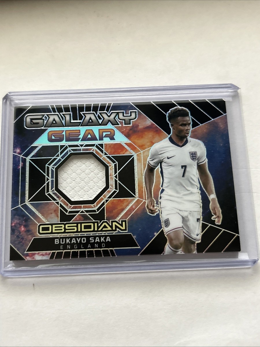 2024-25 Panini Obsidian - Galaxy Gear Bukayo Saka #GG-BS /199 (MEM