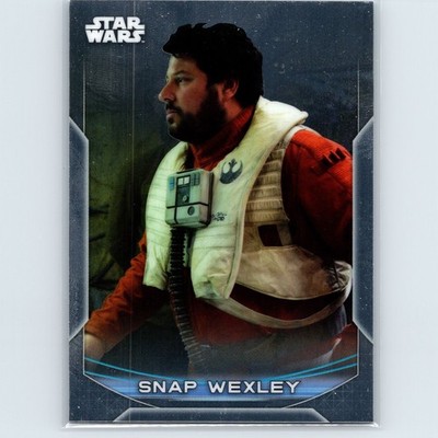 2020 Topps Chrome Star Wars Perspectives Snap Wexley #17-F