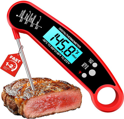 Digital Meat Thermometer Instant Read BBQ Grill Food Cooking Kitchen Thermometer