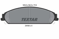 1 X Bremsbelagsatz BremsbeläGe Textar 2416401 FüR Dodge