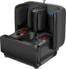 2 in 1 FSA Foot Massager Machine, HSA Shiatsu Foot and Calf Massager with Heat,K