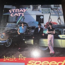 STRAY CATS - "BUILT FOR SPEED" / PROMO! / EMI RECORDS 1982