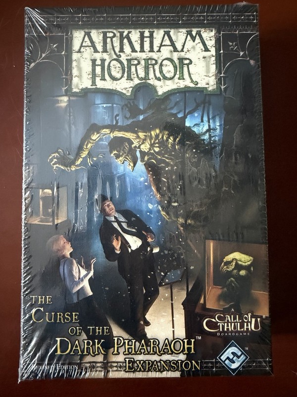 The Curse of the Dark Pharaoh Expansion Arkham Horror (NIS) NEW!