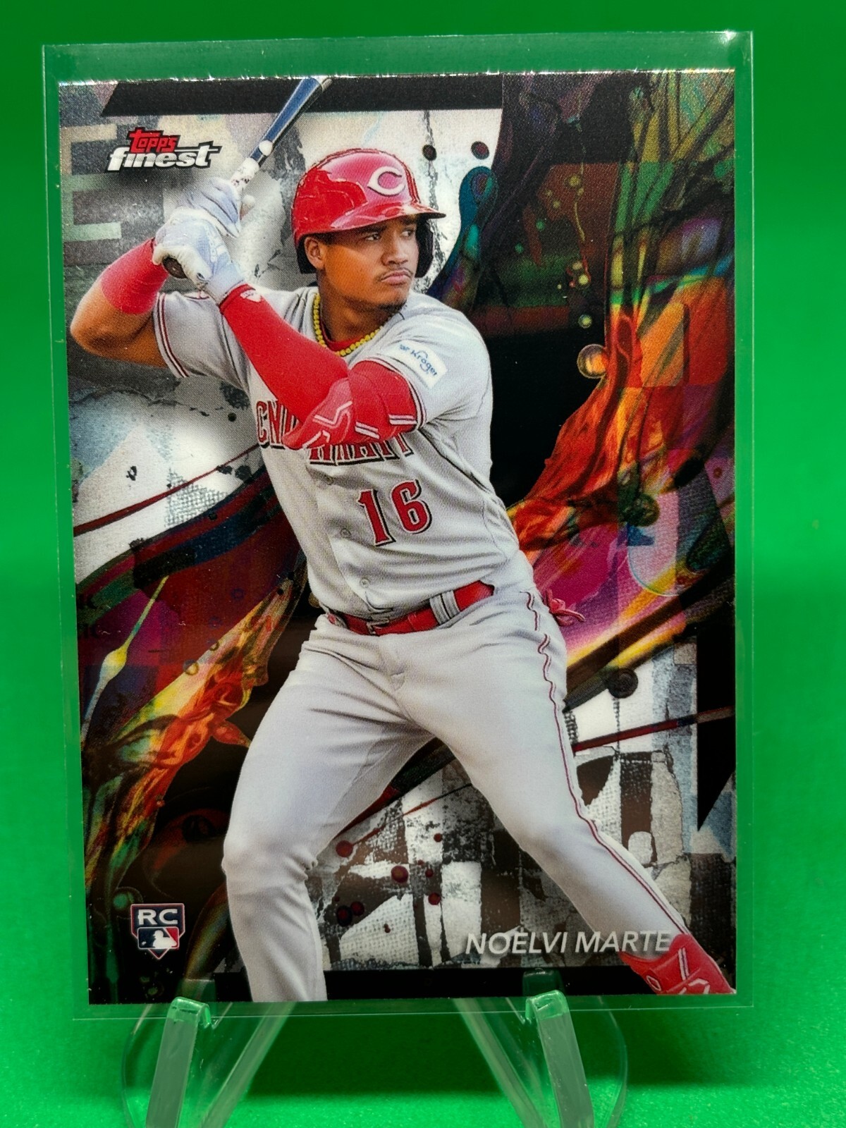 2024 Topps Finest #10 Common Noelvi Marte Cincinnati Reds RC