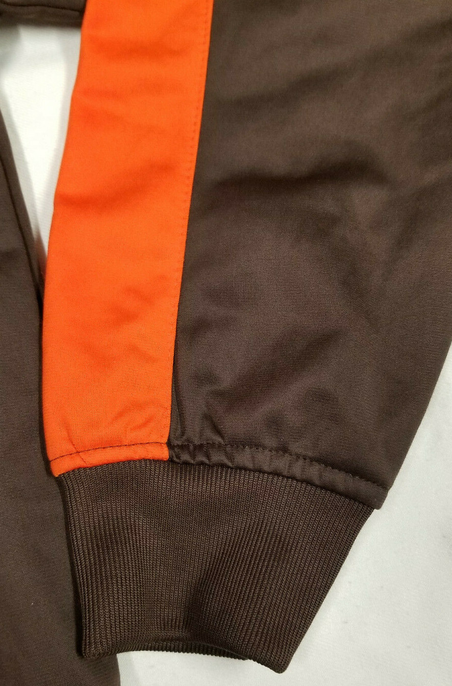 Pony 2009 giacca da pista full zip uomo taglia 2XLT marrone arancione