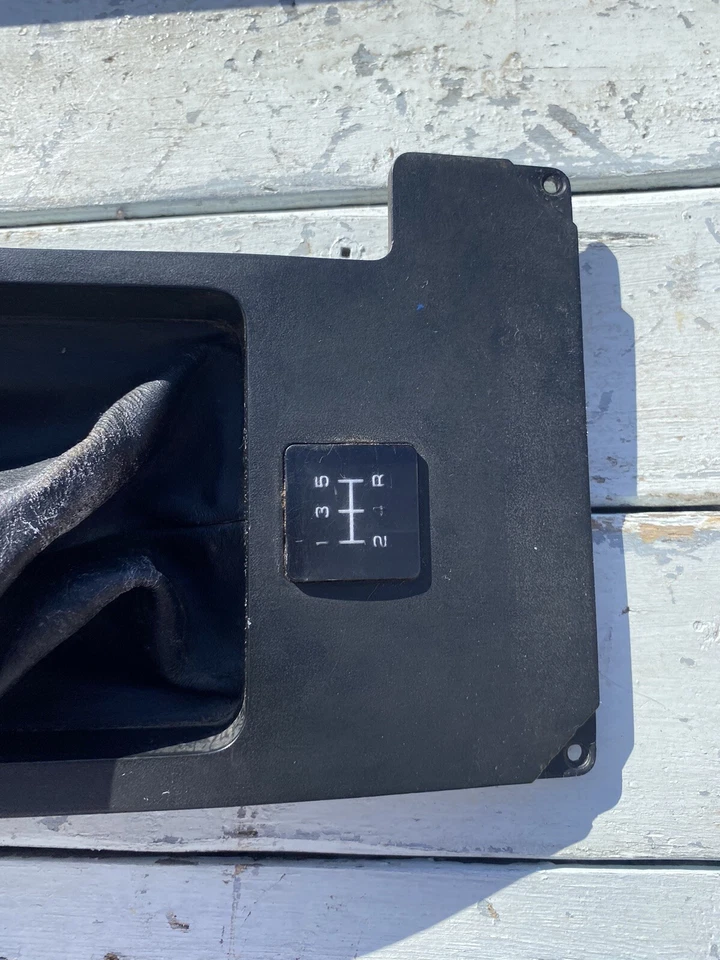 82-84 Firebird Trans Am Manual Shifter Bezel Console Plate 5 SPEED - Image 4 of 4