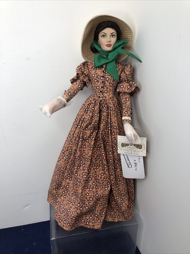 15” Franklin Mint Gone With The Wind Scarlett O’Hara Doll Vinyl Battlefield #SA - Picture 3 of 24