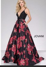 Jovani Prom Dress Elegant Ballgown , Sparkly Size 6