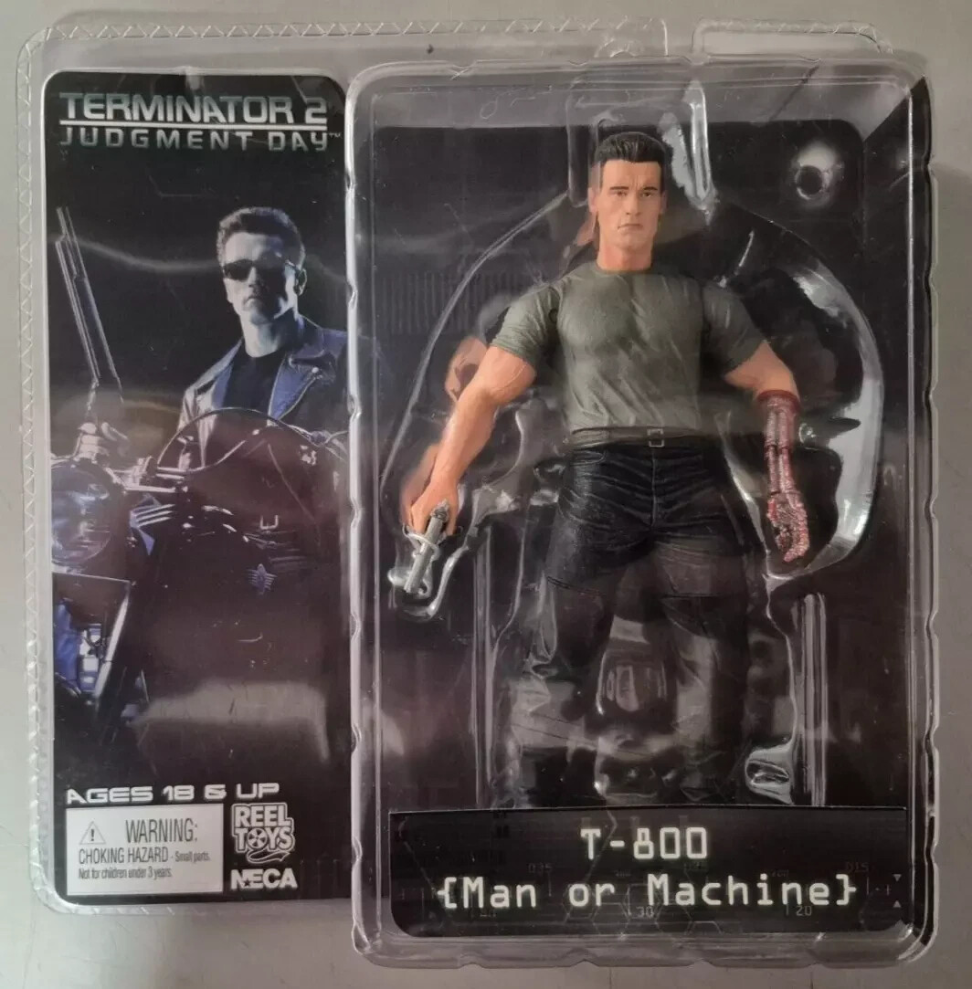 NECA Reel Toys Terminator 2 Judgement Day T-800 Man or