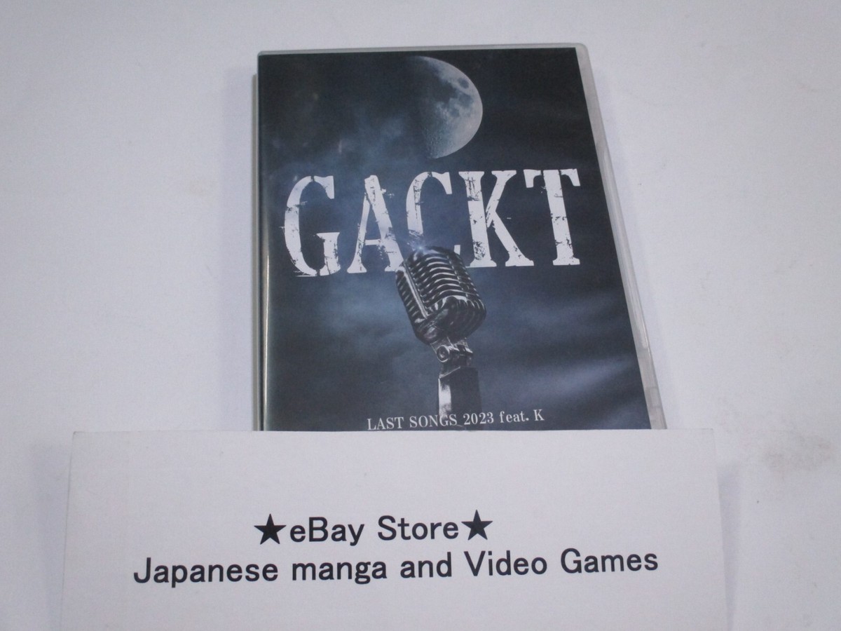 ミュージック GACKT LAST SONGS 2023 DVD GACKT LAST SONGS 2023 feat. K [DVD] | GACKT OFFICIAL WEBSITE