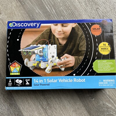 STEM Genius 14 in Build Play Solar Vehicle Robot Kit NEW SEALED