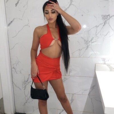 i am gia cut out dress CORTINA MINI DRESS