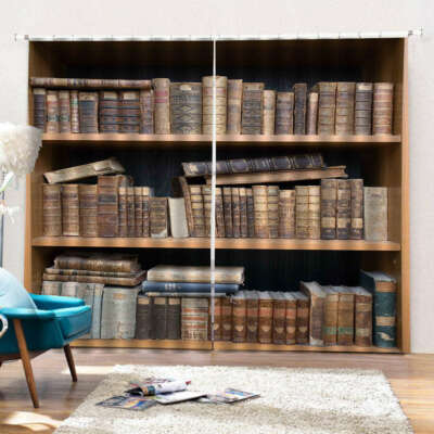Ladder Of Human Progress 3D Curtain Blockout Photo Print Curtains Drape Fabric