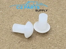 1965-1967 65 66 67 C2 Corvette Distributor Top Shield Insulator Rivets - Plastic