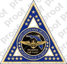 STICKER USN  NAS Jacksonville