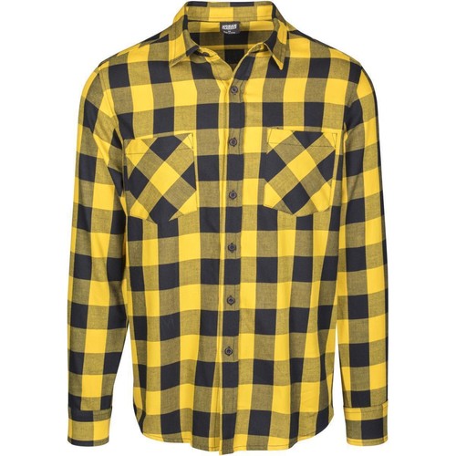 Urban Classics Flannel Checked Shirt Flannel Shirt Lumberjack Checked Men's -5XL - Picture 90 of 104
