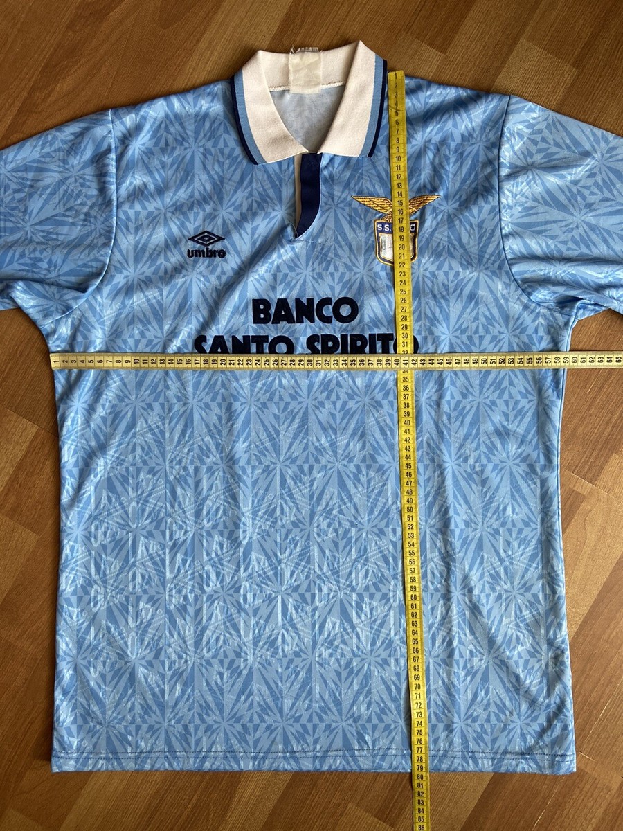 LAZIO 1991 1992 HOME FOOTBALL SHIRT SOCCER JERSEY UMBRO