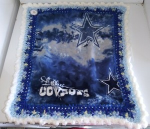 dallas cowboys swaddle blanket