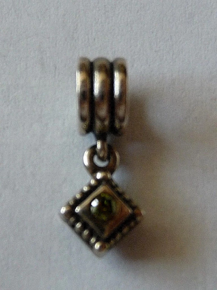 Original Pandora Hängerchen 790254GCZ grün - retired! - Bild 3 von 4