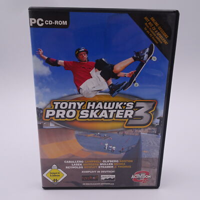 Tony Hawks Pro Skater 3 PC 2002 Willkommen in meiner Welt DVD Box Spiel Game  