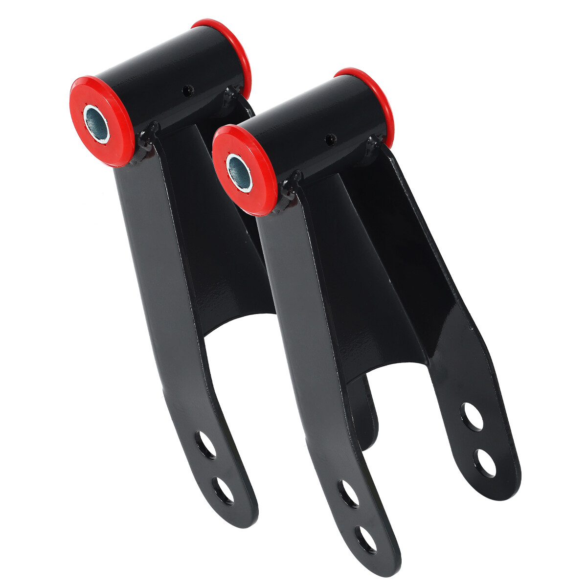 Lower Parts Kit 2" Rear Lowering Shackles Kit For 1988-2018 Chevy Silverado & GMC Sierra 1500 Rear Lowering Shackle Kit - Foto 8