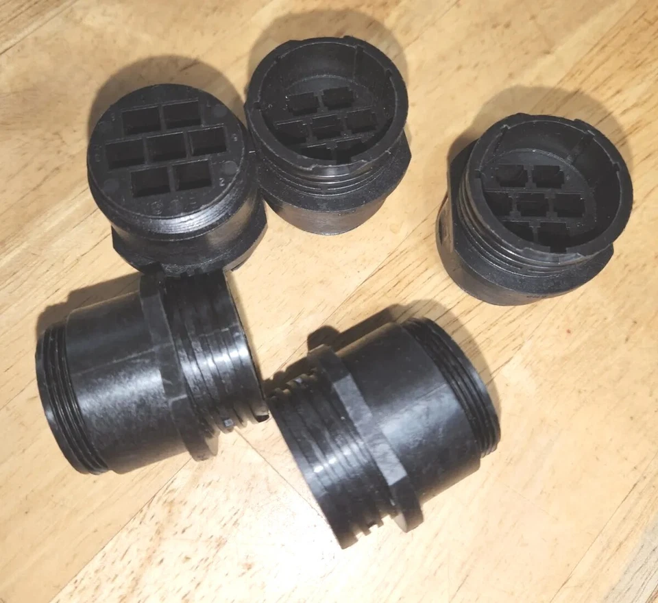 AMP TE Connectivity 206137-2 (5pcs) 7 Position CONNECTOR SIZE 23 FREE HANGING  - Image 2 of 2