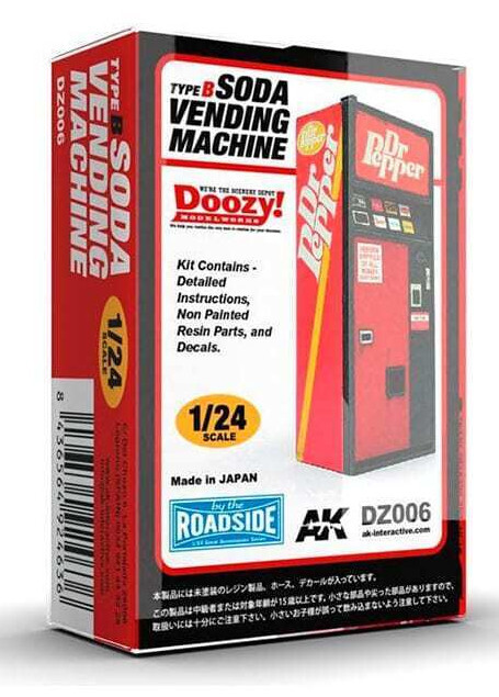 sick of it all sampler demo デモ 二枚セット売 Doozy 1/24 Soda VENDING MACHINE Dr. Pepper Resin Plastic Model kit