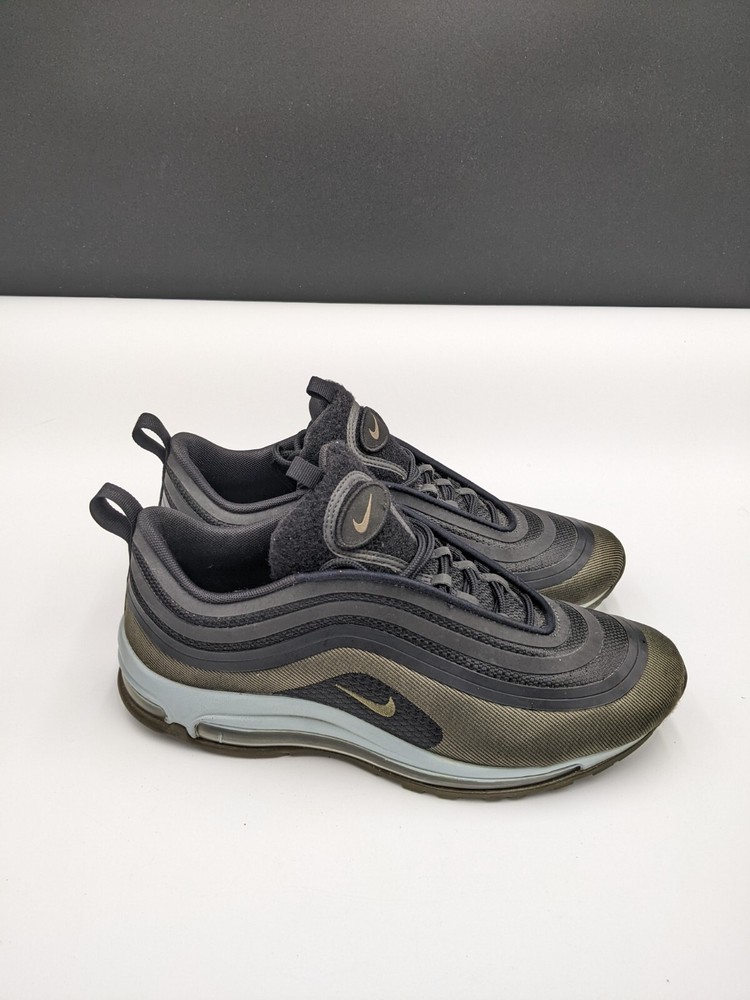 Nike Air Max 97 UL 17 HAL Patches Black Olive Green AH9945-001 Size 9.5