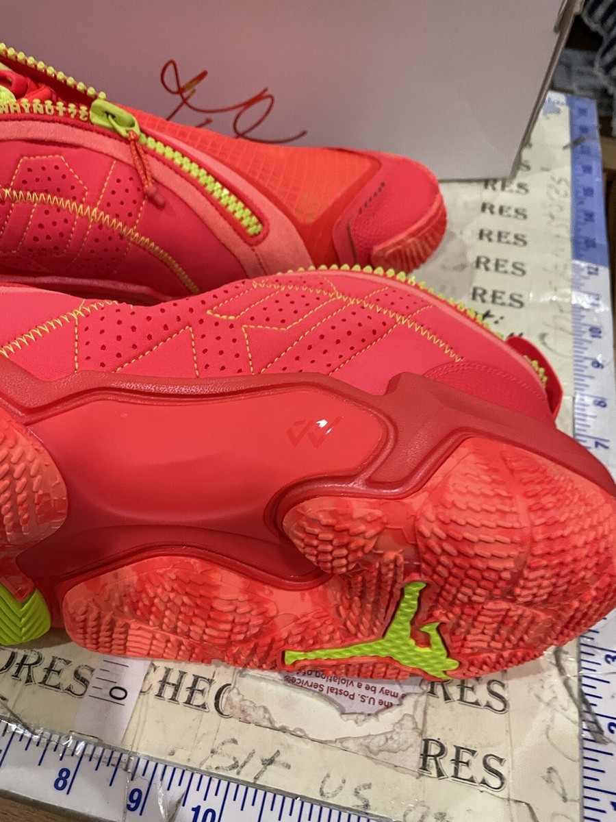 New JORDAN WHY NOT .6 BRIGHT CRIMSON RED BASKETBALL SHOES New JORDAN WHY NOT .6 BRIGHT CRIMSON RED BASKETBALL SHOES