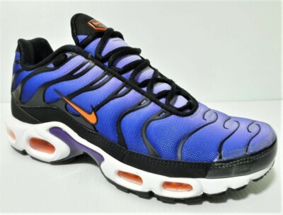 air max plus og black orange  and  purple