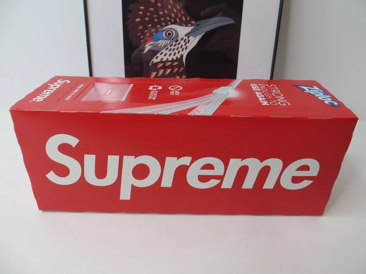 SUPREME ZIPLOC Zip Lock Bags 1 Box of 30 Count SUPREME ZIPLOC Zip Lock Bags 1 Box of 30 Count