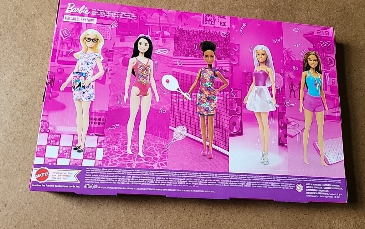 Brand New Boxed Barbie, You Can Be Anything Career 5 Doll
